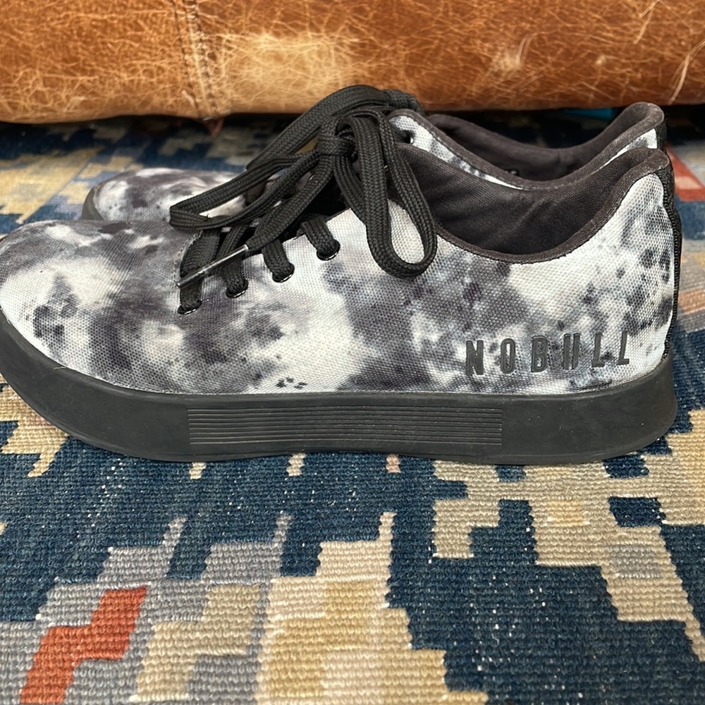 Nobull Project Shadow Tie Dye Low Top Canvas Trainers CrossFit Size 5